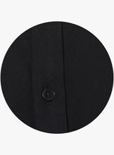 Black Solid Slim Fit Formal Shirt