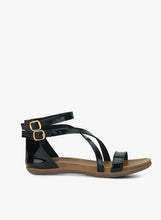 Black Buckled Sandals