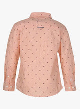 Peach Regular Fit Casual Shirt